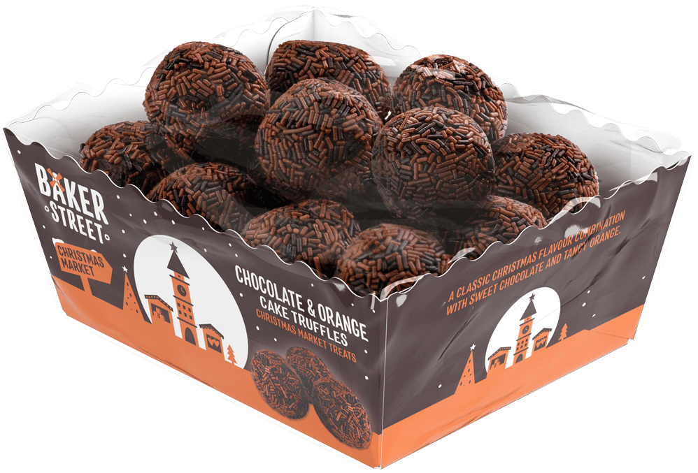 Chocolate & Orange Cake Truffles Baker Street