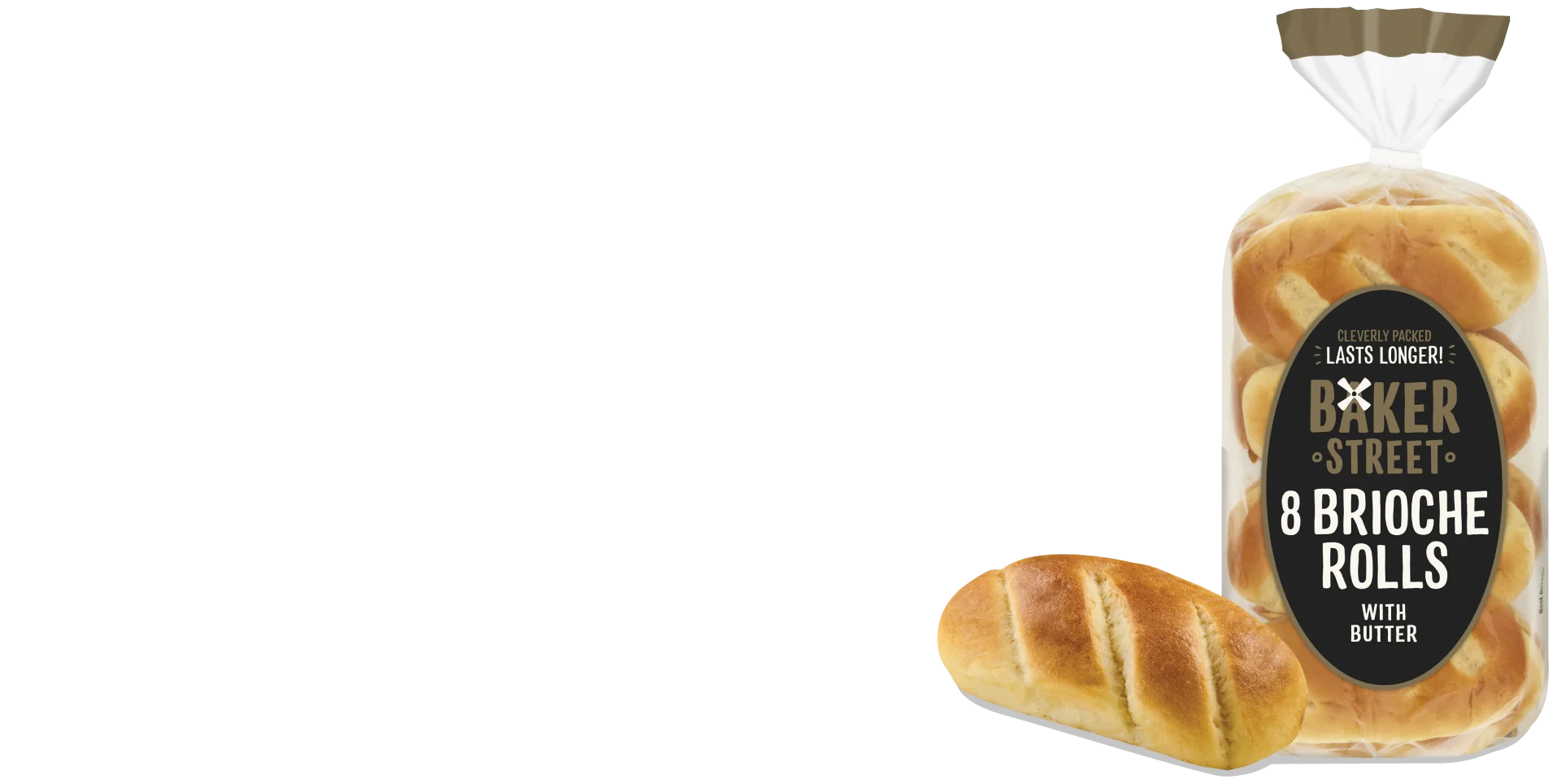 Brioche Rolls With Butter - Hero Product Image