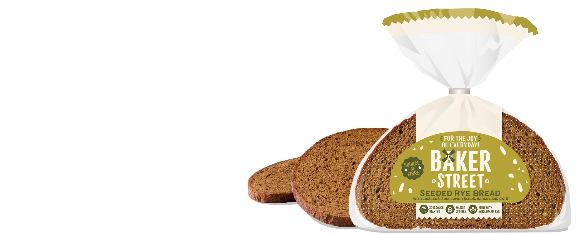Seeded Rye Bread - Hero Product Image